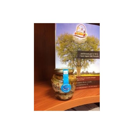 Acciughe Intere in Olio di Girasole e Peperoncino