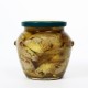 Carciofini interi con gambo sott'olio extravergine di oliva (1200 gr)