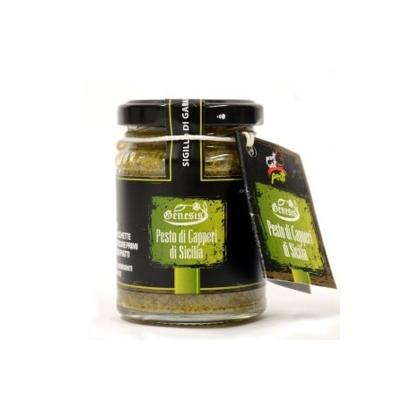 Pesto di capperi con olio extravergine di oliva - vaso "standard" ml 1061 g 90