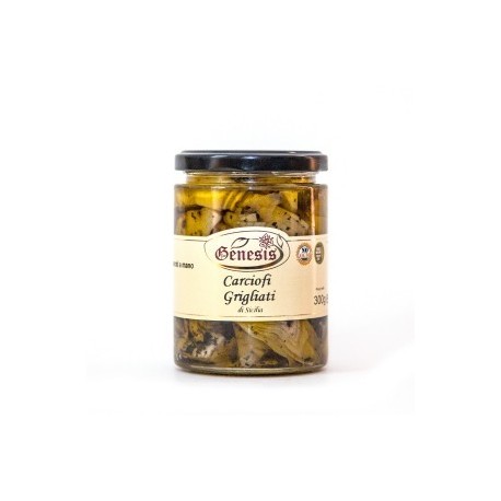 Carciofi grigliati in olio extravergine di oliva -