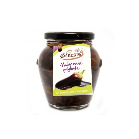 Melanzane grigliate in olio extravergine di oliva -
