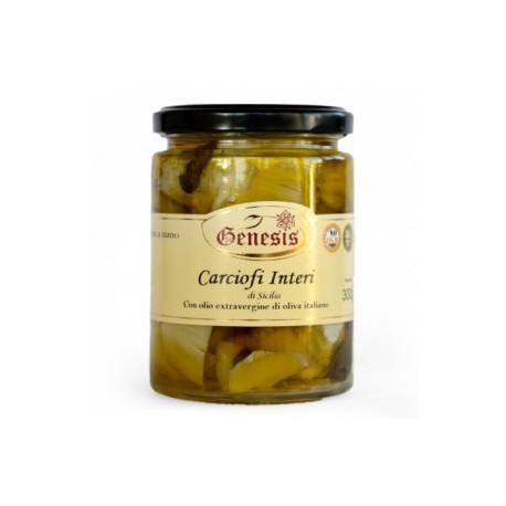 Carciofi interi in olio extravergine di oliva - 