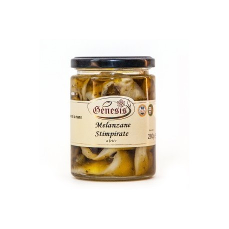 Melanzane stimpirate a filetti - 