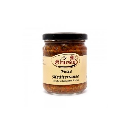 Pesto mediterraneo in olio extravergine di oliva -