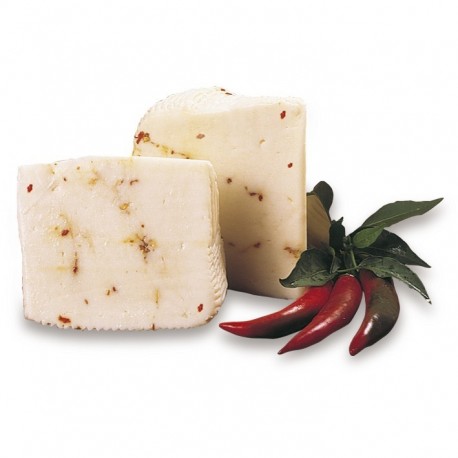 Formaggio fresco primo sale con peperoncino (ovino)