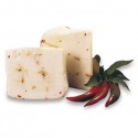 Formaggio fresco primo sale con peperoncino (ovino)