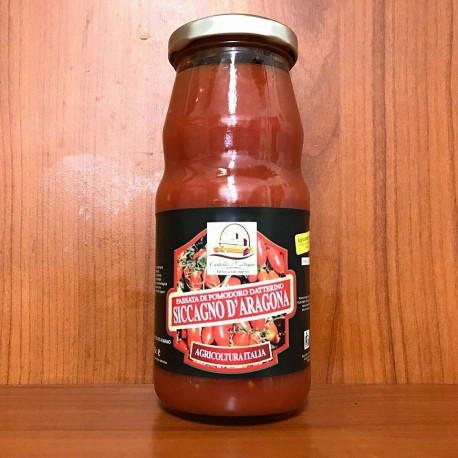 Passata bio di datterino siccagno di Aragona