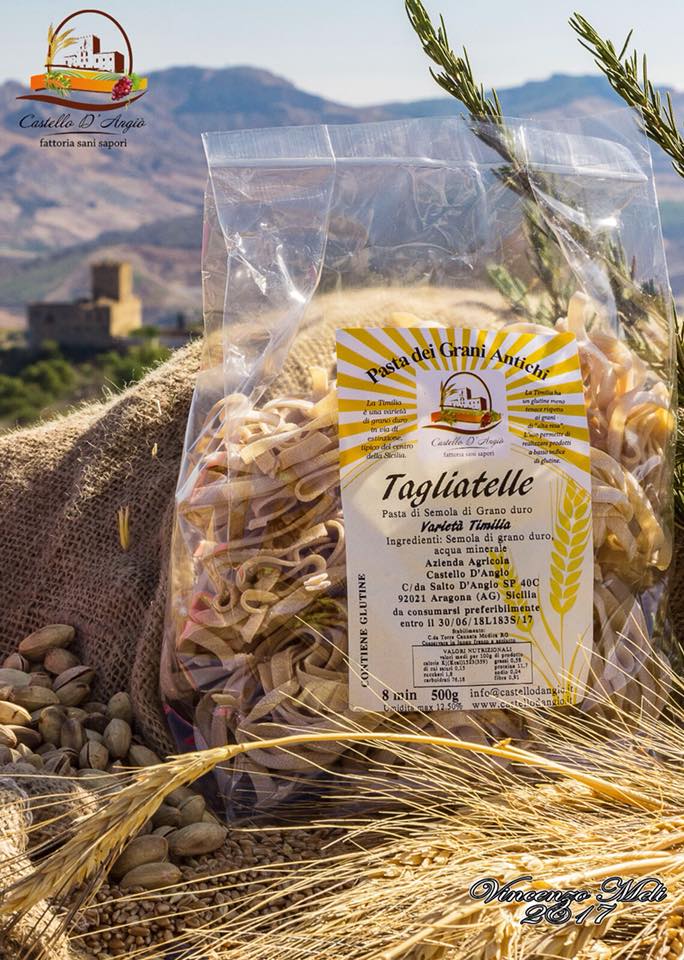 Grani antichi siciliani: pasta di Timilia, tagliatelle